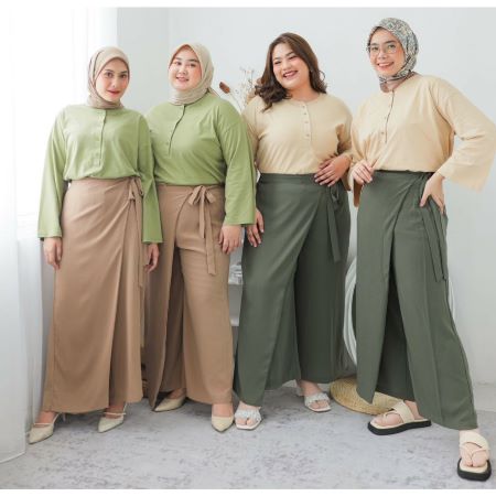 Tip & Trik Celana Panjang Slim and Fit dari Mayshaliha untuk Happy Size 